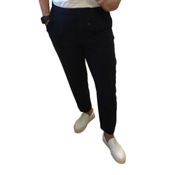 ASOS Trouser Pant High Rise Cropped. - Picture 2 of 6